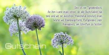 Gutschein 2